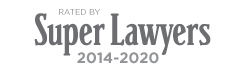 Rated by SuperLawyers 2014-2020